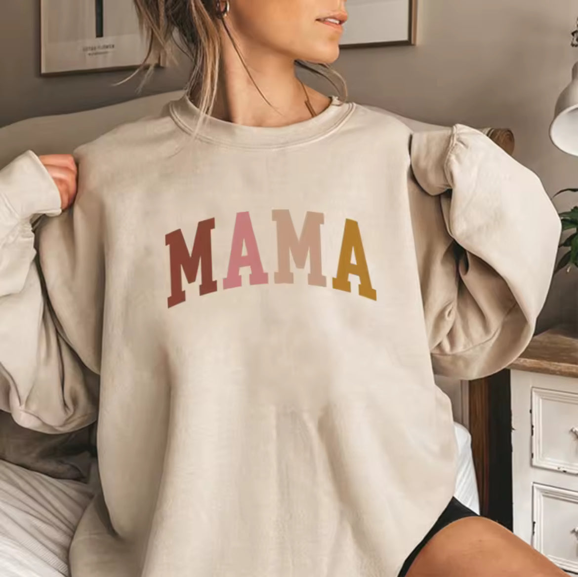 MAMA Sweatshirt - Neutral