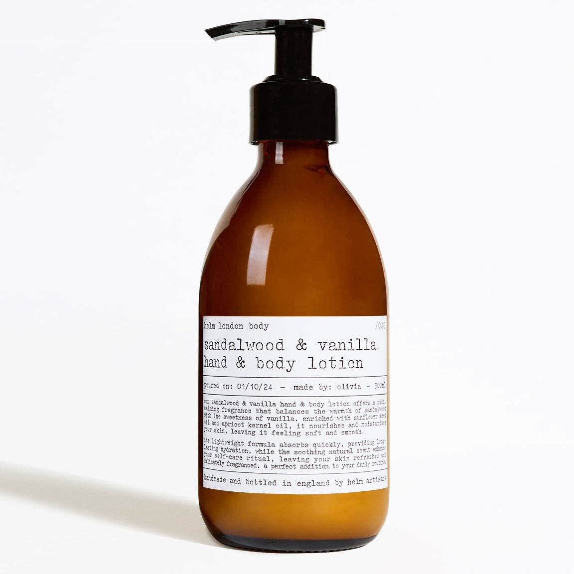 Sandalwood & Vanilla Hand & Body Lotion - 300ml